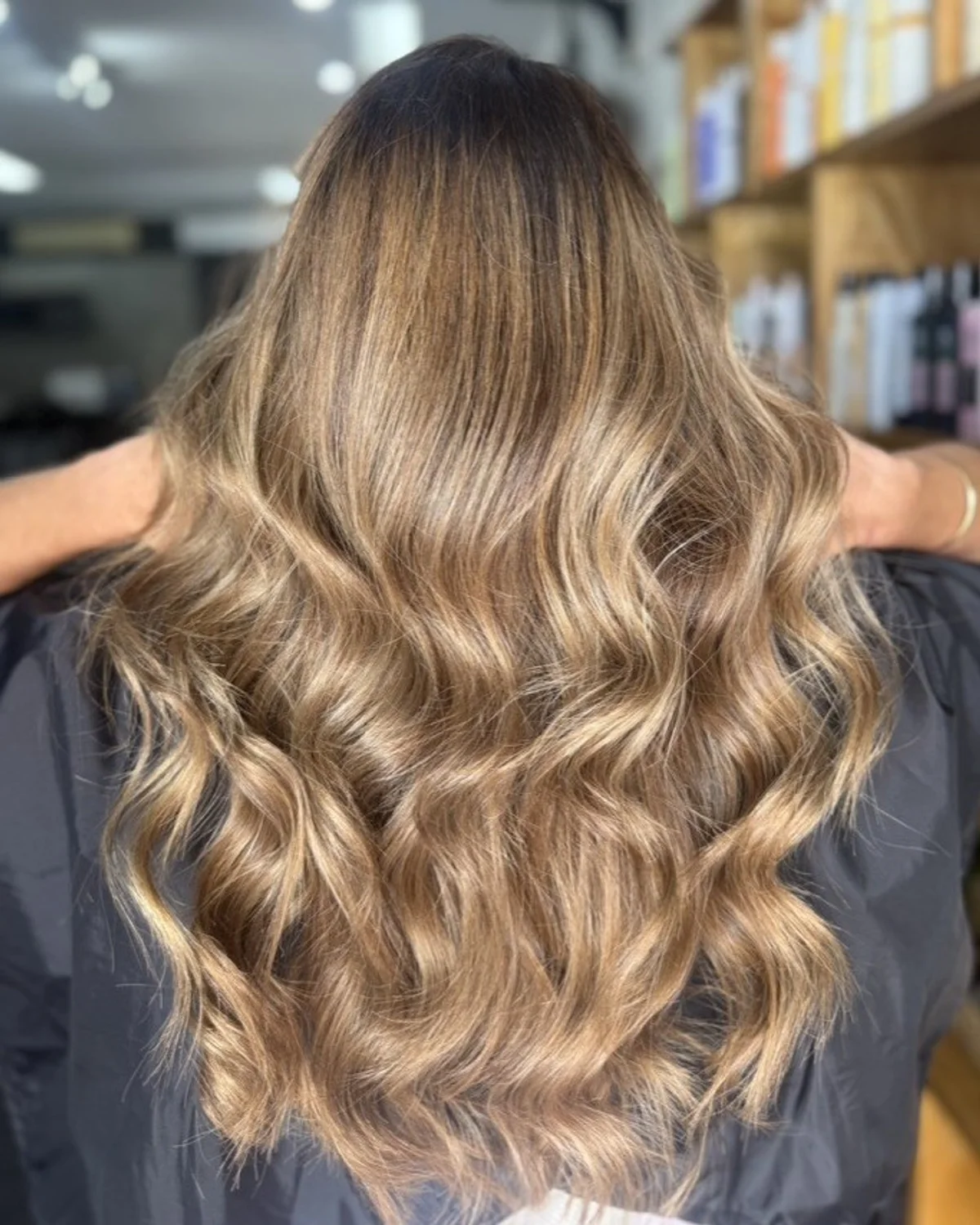 Foils and balayage hair service
